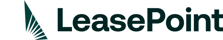 LeasePoint horizontal color logo on a light ground
